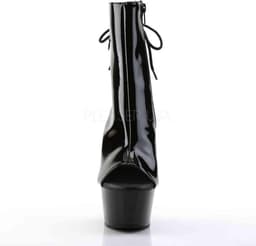 Pleaser - ASPIRE-1018 Plateau Laarzen, Paaldans schoenen - Paaldans schoenen - 42 Shoes - Zwart — thumbnail 2