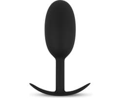 BUTTR - Heavy Duty Verzwaarde Buttplug met Zuignap - Buttplugs - Anal Plug - Sex Toys voor Vrouwen en Mannen - Seksspeeltjes - Zwart