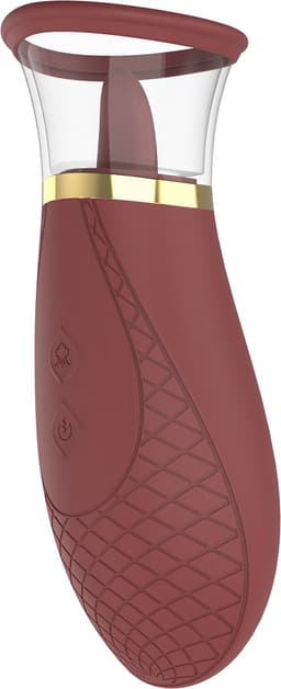 Tong Vibrator met Lik Functie en Zuigfunctie - 9 Ritmes - 3 Zuigkrachten - Clitoris Vibrator - Tepel Vibrator - Seksspeeltje voor vrouwen - Sex Toys — thumbnail 2