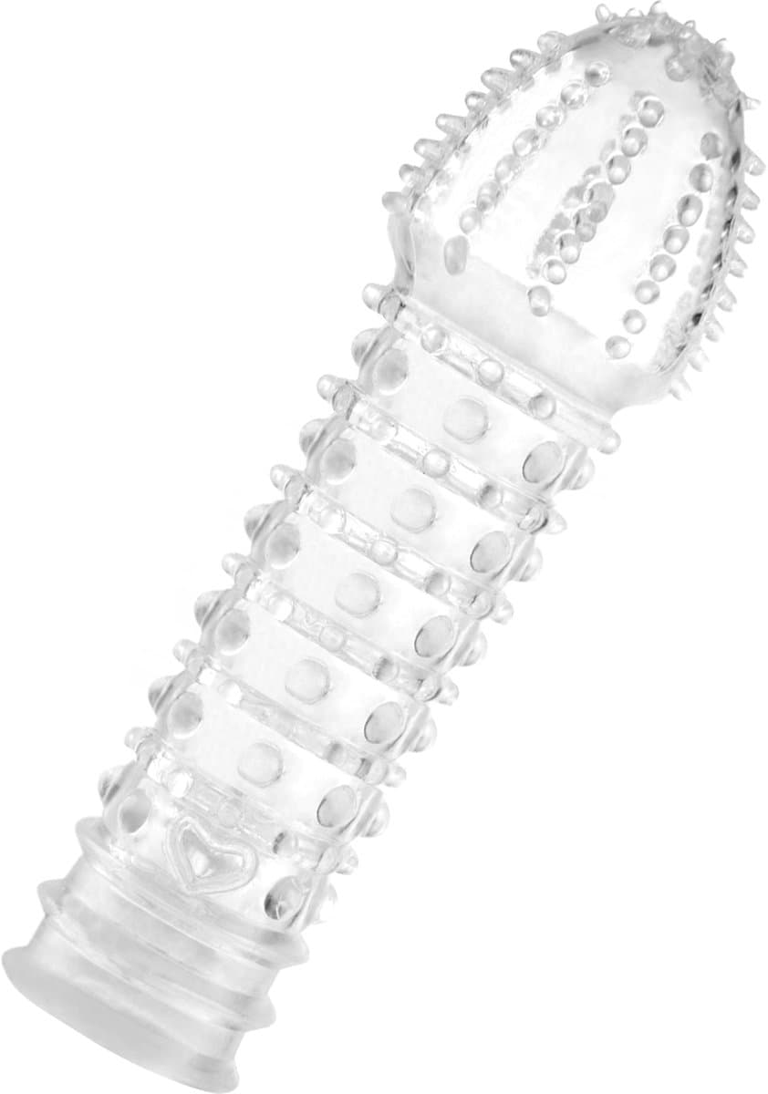 Penis sleeve 15 cm EIS | Sex speeltje voor mannen | Stretchy breedte met nop structuur | Cockring sleeve zonder verzachter | Penis ring knuffel — afbeelding 1