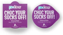 PicoBong - Choco & Chili Massage Olie Kaars - Glijmiddel — thumbnail 1