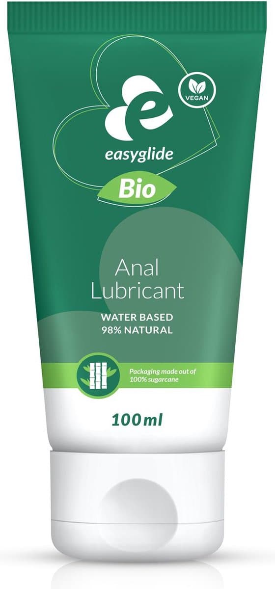 EasyGlide - Bio & Natural Glijmiddel op Waterbasis Anaal - 100 ml — afbeelding 1