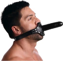 Strict Leather Dildo mondstuk met riem — thumbnail 4
