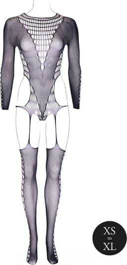 Kalyke XXIII - Bodystocking met col - One Size — thumbnail 2