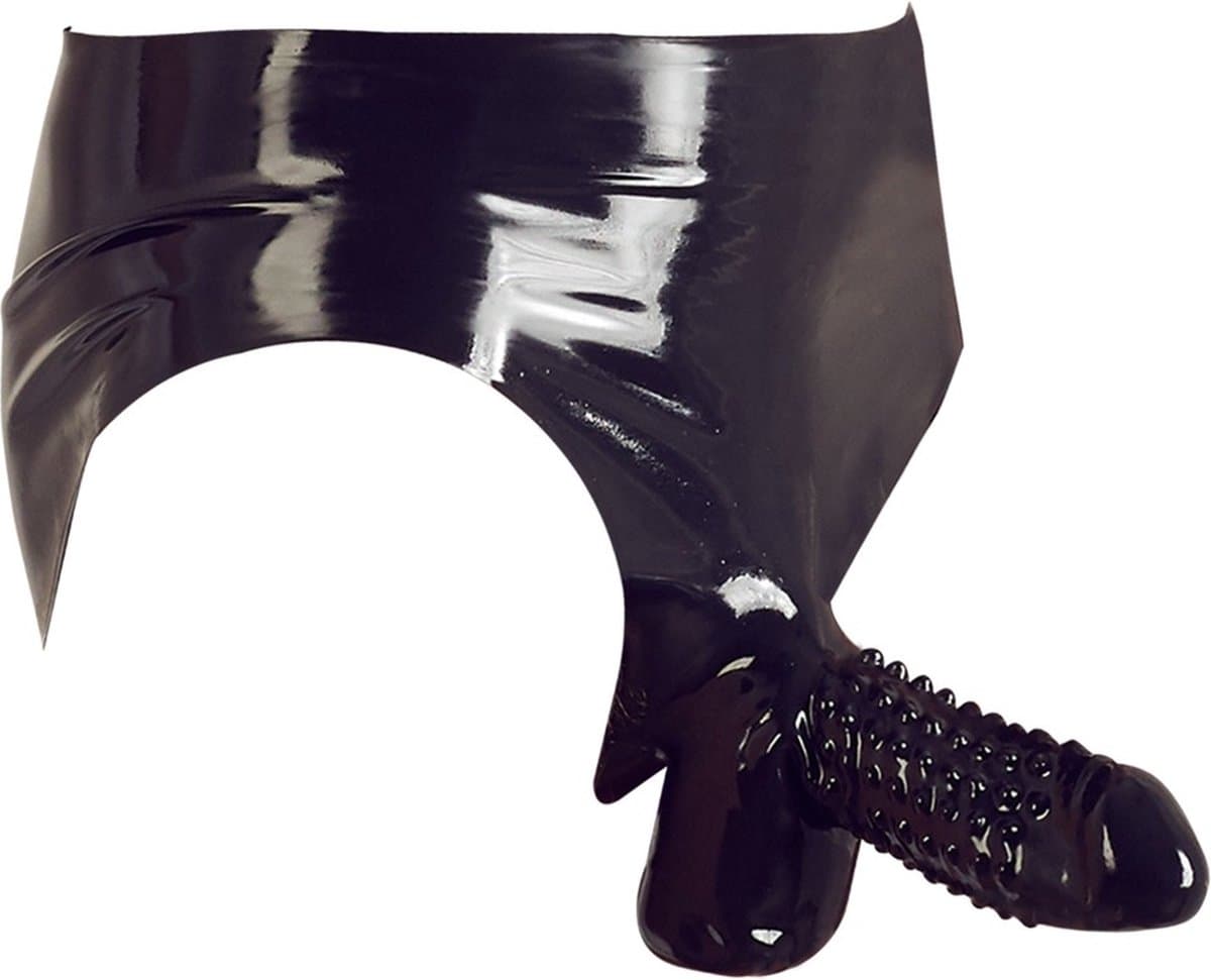 The Latex Collection Latex Slip Met Penis Sleeve XL — afbeelding 1
