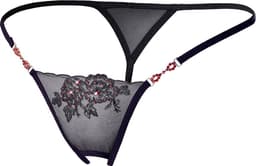 Cottelli Collection Sexy String Met Strass Steentjes En Open Kruisje — thumbnail 4