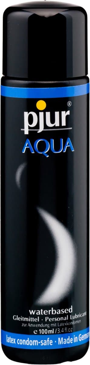 Pjur Aqua Glijmiddel Waterbasis - 100 ml — afbeelding 1