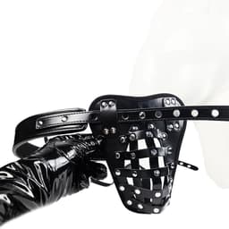 BamBella ® - Kuisheidskooi voor mannen - Kuisheids gordel man penis kooi Strap band bondage — thumbnail 5