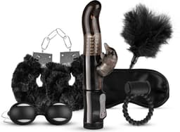 Loveboxxx - I Love Black Cadeauset - 6 Delige Cadeauset - Geschenkset Mannen en Vrouwen - Cadeau voor Koppels - Giftset Man en Vrouw - Erotisch - Zwart — thumbnail 4
