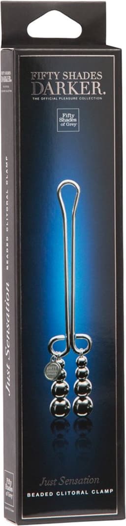 Fifty Shades Just Sensation - Clitoris Klem - Zwart — thumbnail 6