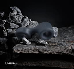 Boners Cockring En Ballstretcher - Grijs — thumbnail 4