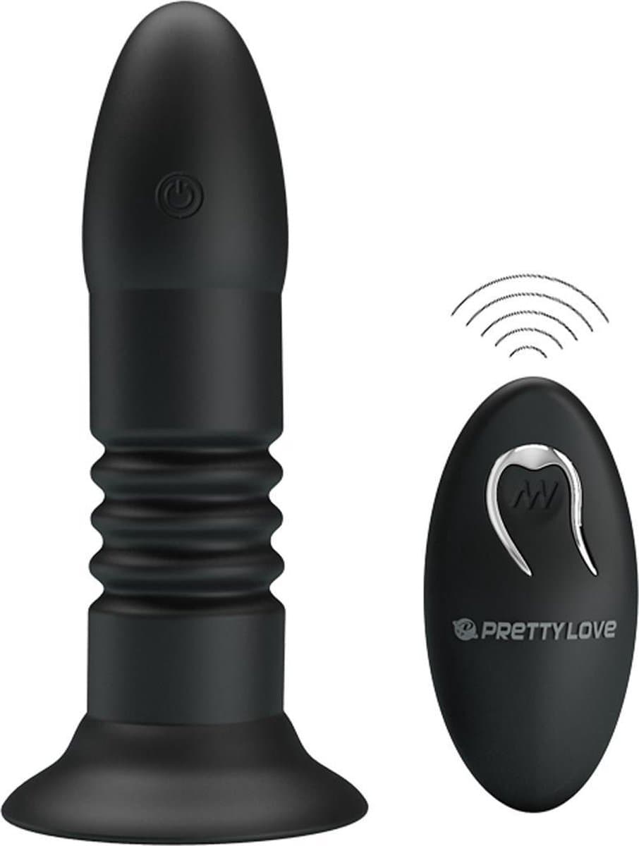 Pretty Love Magic Jingers Vibrerende/Stotende Buttplug — afbeelding 1
