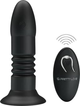 Pretty Love Magic Jingers Vibrerende/Stotende Buttplug — thumbnail 1