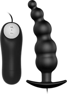 Crazy Bull Vibrerende bolletjes buttplug met afstandsbediening — thumbnail 1