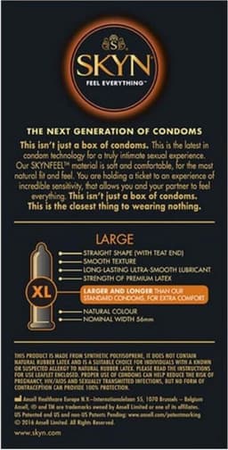 Skyn Large King Size Latexvrije condooms 10 stuks — thumbnail 10