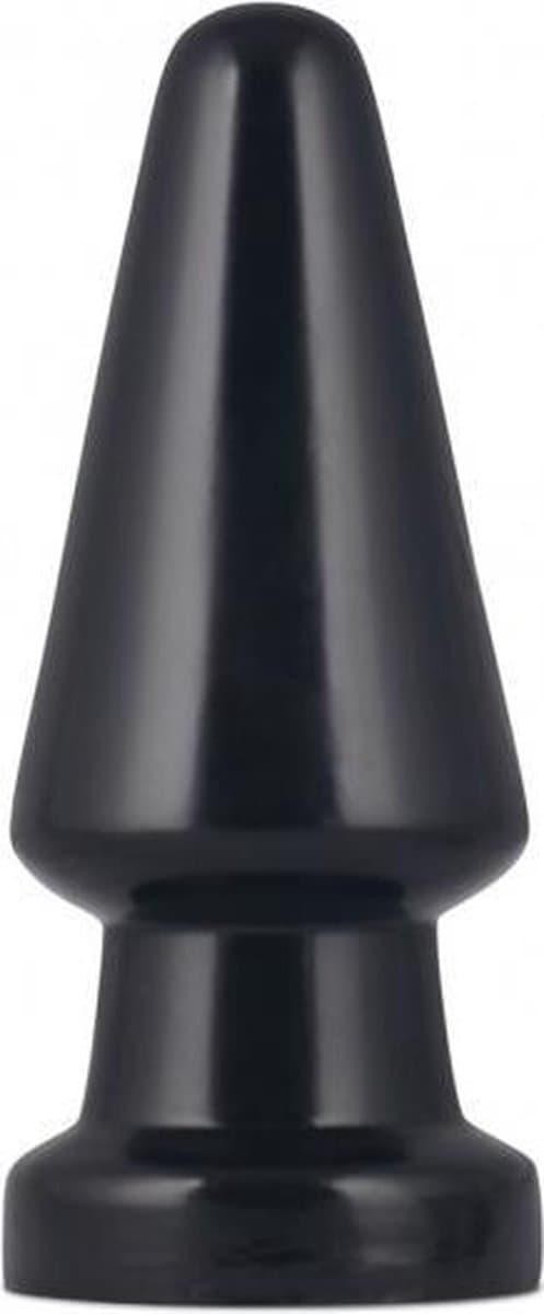 Lovetoy - Anal Shocker - King Size Buttplug - 19 x 7 cm - Zwart — afbeelding 1