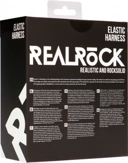 RealRock – Elastische Voorbind Harnas tot 5 cm voor een Harde Aanpak - Zwart — thumbnail 3