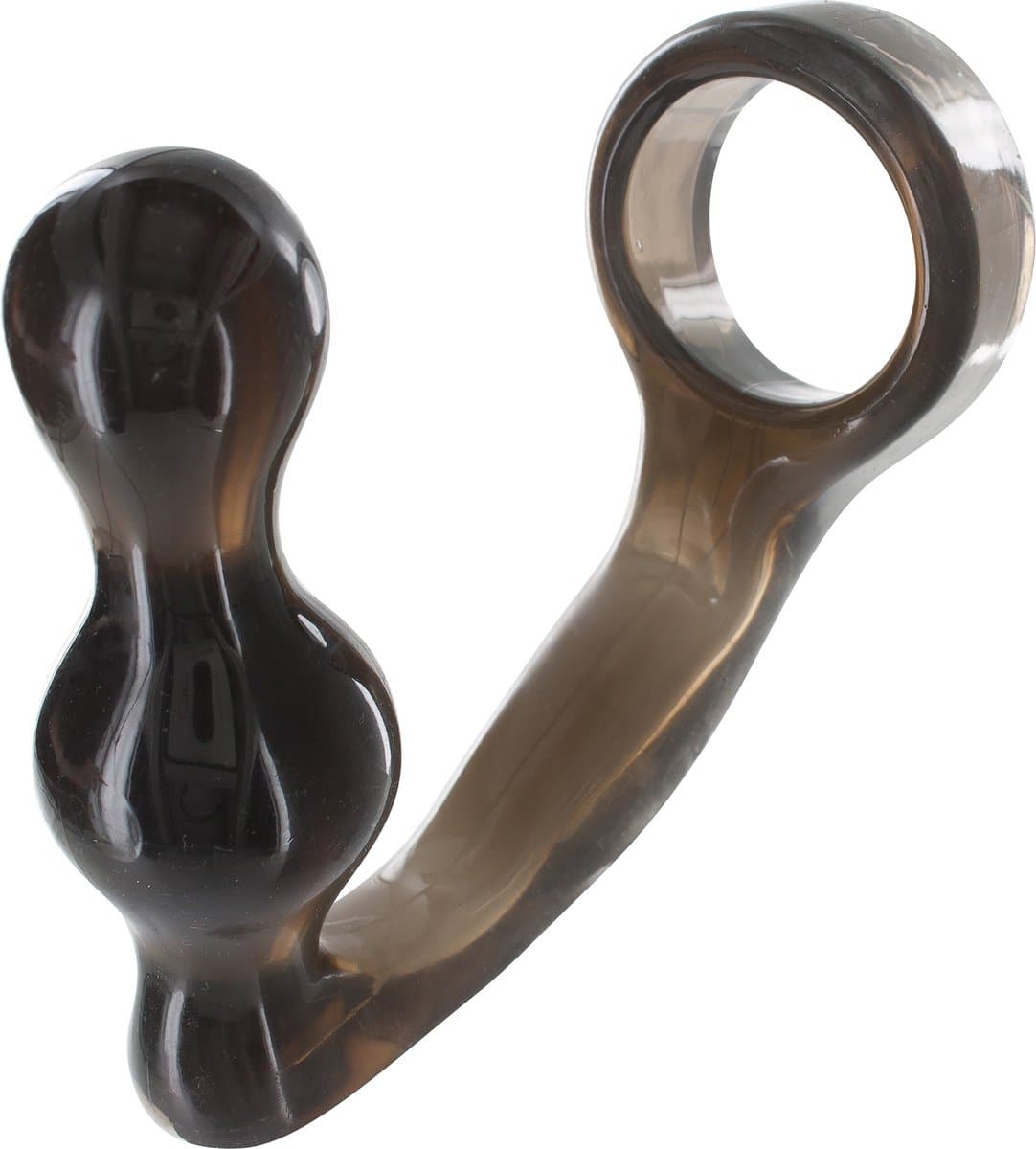 Powerbuttplug& Penisring Smoke — afbeelding 1