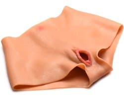 Slipje Siliconen Vagina + Kont - Medium