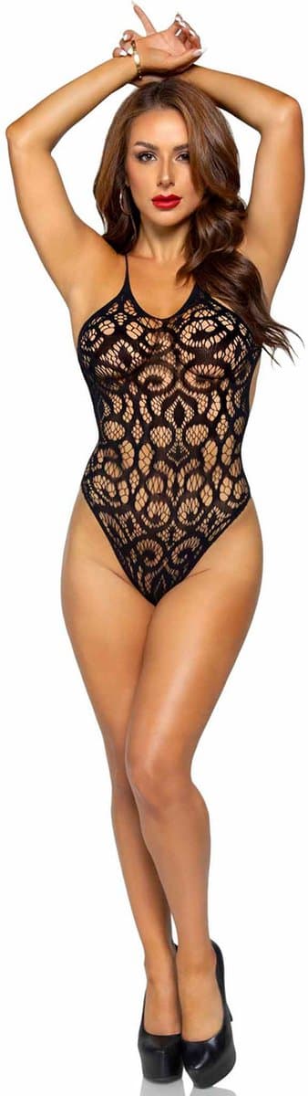 Seamless scroll lace bodysuit — afbeelding 1