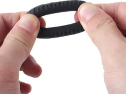 Banoch | Cockring set van zwart siliconen | 4 delig | penisring — thumbnail 11