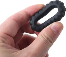 Banoch | Cockring set van zwart siliconen | 4 delig | penisring — thumbnail 17