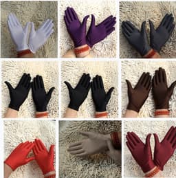 Beschermende Handschoenen Donker Blauw - Handschoenen - Eczeemhandschoen - Dark Blue Gloves - Jewelry Handschoen - Werk Handschoen - Beauty salon handschoenen - Veiligheid Handschoen Lichtgewicht Unisex Zacht MAAT L ----- HiCHiCO® — thumbnail 6