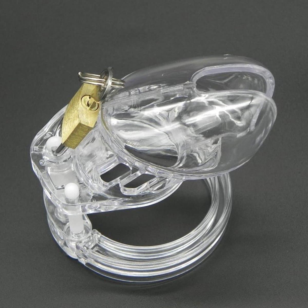 Chastity Cage - kuisheidskooi - voor mannen - Plastic - Prolink Novelties® - Small Size nr. 9 — afbeelding 1
