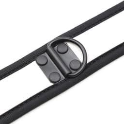 Banoch - Lindo Collar Blanco Neoprene - halsband wit neopreen - puppy play — thumbnail 3