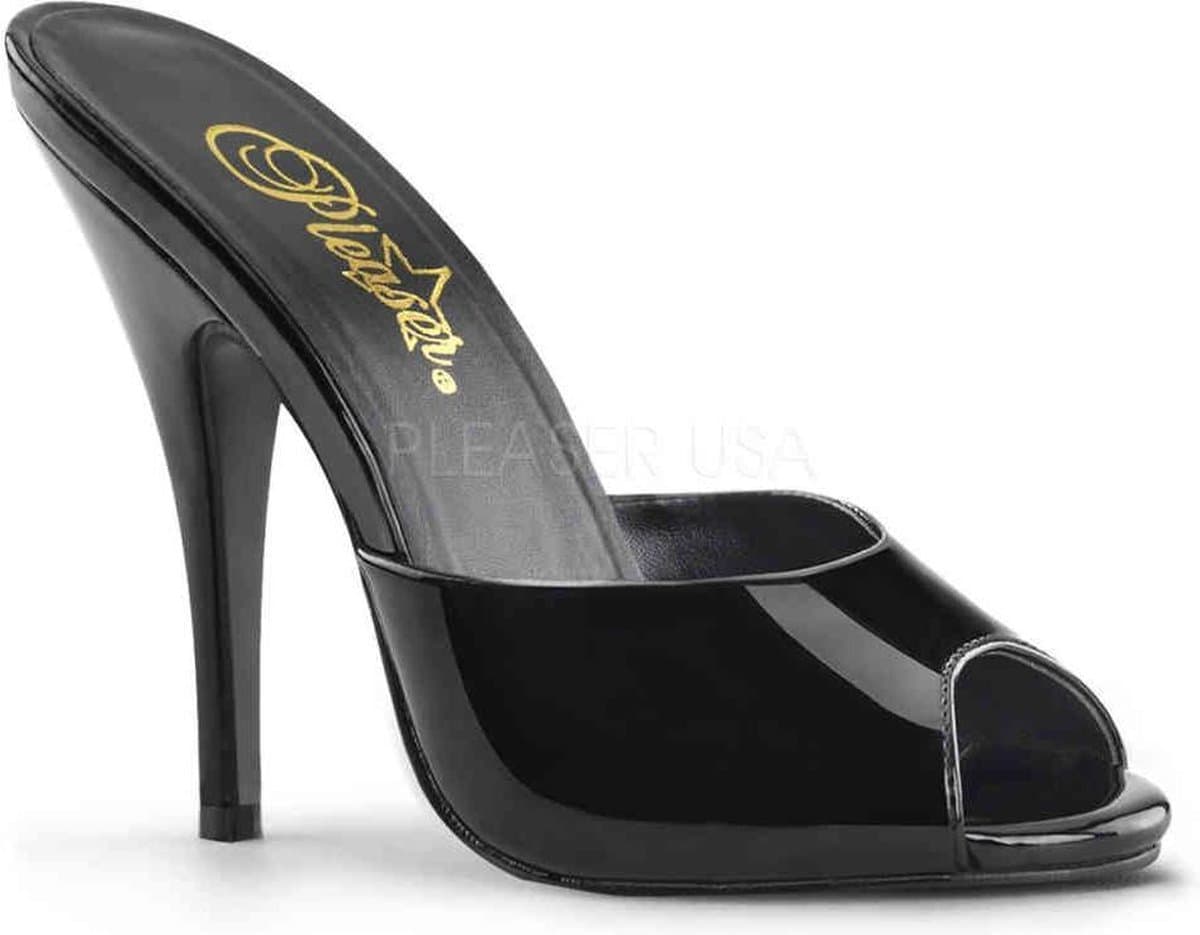 EU 42,5 = US 12 | SEDUCE-101 | 5 Peep Toe Mule — afbeelding 1