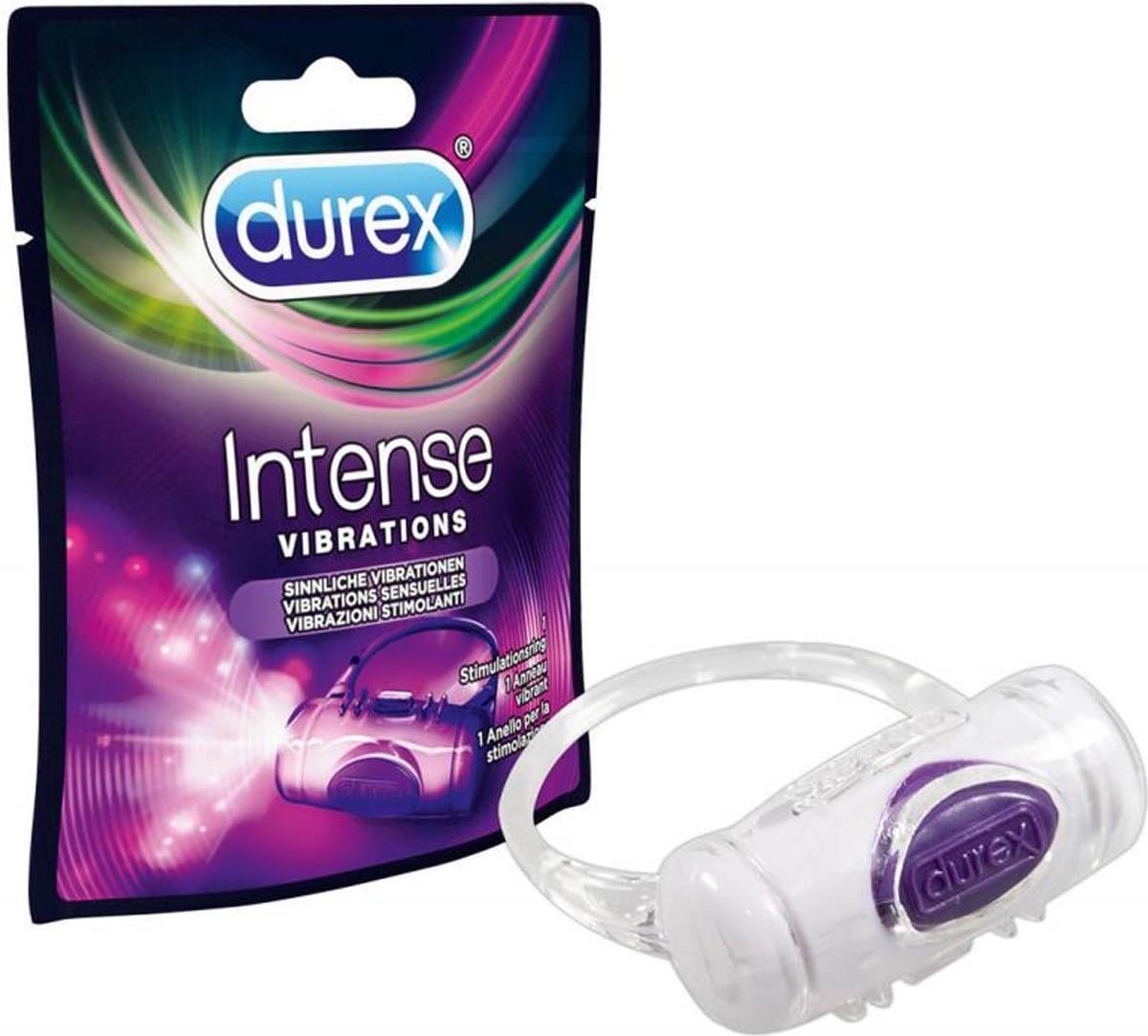 Durex Intense Vibrations Vibrerende Cockring - Penisring - Seksspeeltjes — afbeelding 1
