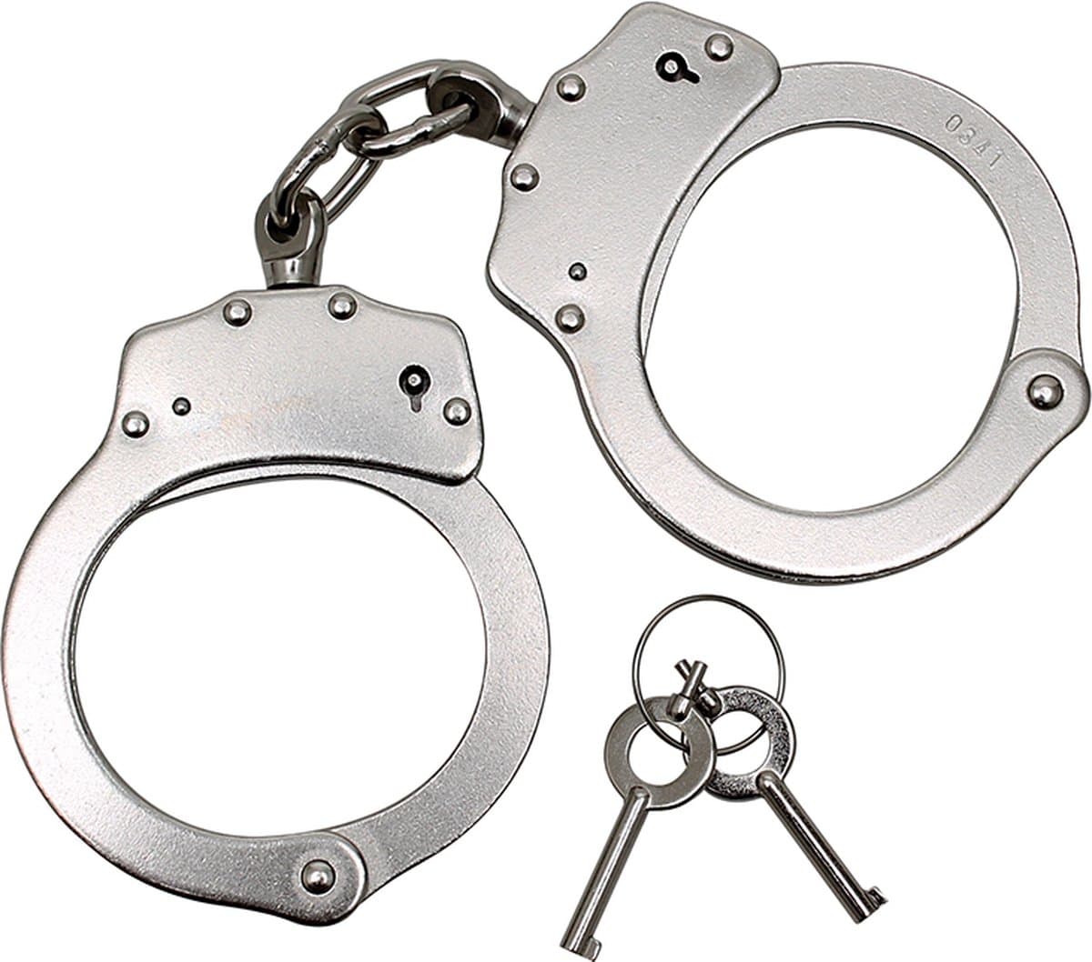 Rimba - Handboeien - Metalen Politie Polsboeien - Extra Zwaar - Verstelbaar — afbeelding 1