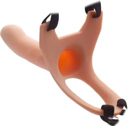 Holle Strap-On Dildo voor Mannen 14.5CM - Voorbind Penis Sleeve - Voorbinddildo — thumbnail 1