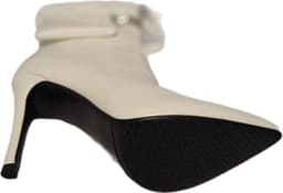 RUON- HALFHOOG LEDERLOOK LAARSJE-NAALDHAK 8 CM-EXTRA PURSE-40 — thumbnail 3