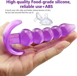 Buttplug I Anaal Plug I Butt Plug I Ribbel Buttplug I Voor Hem Of Haar I 12 CM Inbrenglengte I Siliconen I Roze — thumbnail 6