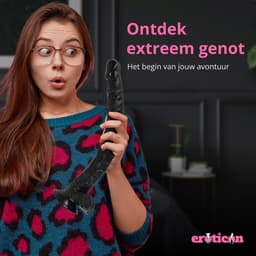 Eroticon Mega Dildo - 40x4cm - Extreme Grote Dildo Voor Vaginaal & Anaal Gebruik - XXL Buttplug - Grote Dildo - Dikke Dildo - Mega Dildo - Huge Dildo - Zuignap — thumbnail 4