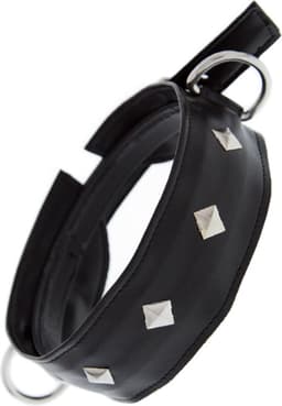 Guilty Pleasure BDSM Choker/Halsband GP COLLAR WITH STUDS Zwart — thumbnail 3