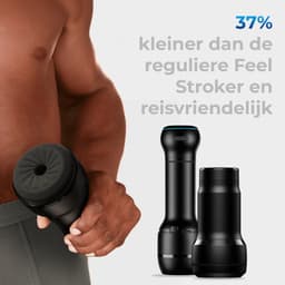 Kiiroo Pocket Stroker - Compacte Masturbator voor Man - Realistisch en Zacht - Geoptimaliseerd voor Keon en PowerBlow - Pocket Pussy — thumbnail 6