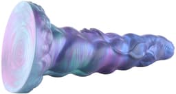 Wildolo Dragonite XXL Fantasy Dildo met Zuignap 37,5 cm – Siliconen Dildo – Multicolor — thumbnail 2