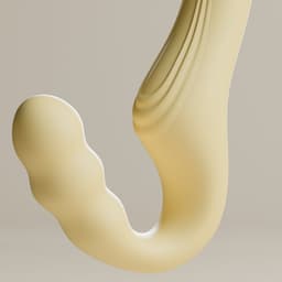 Strapon Vibrator voor Vrouwen - Sex toys - Seksspeeltjes - G-Spot & Clitoris Stimulator - Voor Koppels - 2 Trillende Uiteinden - Siliconen - Magnetisch Oplaadbaar — thumbnail 5