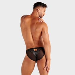WOH heren tanga slip pure seduction zwart — thumbnail 3