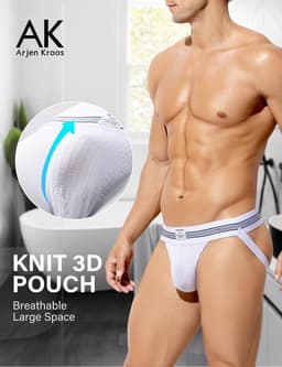 Sportieve Jockstrap Onderbroek voor Heren - Ademend en Comfortabel — thumbnail 4