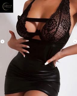 Sexy Lingerieset Dames – Latex Wetlook jurkje – Lingerie Erotisch Dames – Erotische Lingerie – Sexy Lingerie – Chique – High End Bodysuit – Leren PU Body Jurk– Leatherlook – Luxe Nachtkleding – BDSM – Clubwear – Wasteland – Dare to Undress – Maat S — thumbnail 9