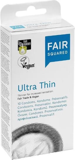 Fair Squared Ultrathin eco fair trade condooms 10 stuks — thumbnail 1