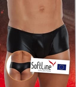 SoftLine Collection - Spannende zijden herenslip Zwart XL — thumbnail 1