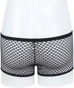 Zwarte Visnet Boxershort Heren – Sexy Transparant Herenondergoed – Maat M/L — thumbnail 5