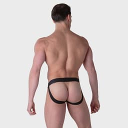 WOH heren jockstrap sexy fun zwart — thumbnail 6