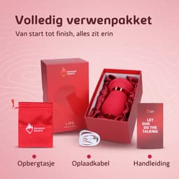 Sensual Desire® LIPS – Likkende Tong Vibrator – Vibrators & Sex Toys voor Vrouwen – 14 Standen met Zuigfunctie – Clitoris Stimulator Realistisch – Stil & Waterdicht — thumbnail 8