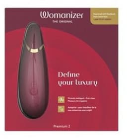 Womanizer Premium 2 - Luchtdrukvibrator - Bordeaux — thumbnail 12