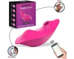 Desiredrops® Slipvibrator - Draagbare Vibrator met App Bediening - Bluetooth Afstandsbediening - Clitoris Stimulator - Vibrerend Slipje - Sex Toys voor Vrouwen en Koppels